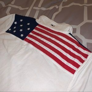 Vineyard Vines Shep shirt American flag